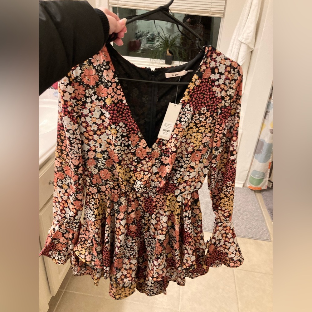 Francesca’s Floral Romper